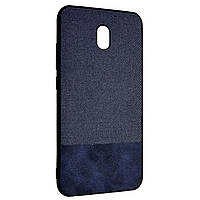 Чехол-накладка DK Silicone Form Fabric Cotton для Xiaomi Redmi 8A (blue)