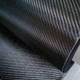 Вуглецева тканина 280 гр/м2 3К twill 2/2 ш.100 см, фото 3