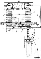 Запасні частини до разъединителям РЛНДЗ-330