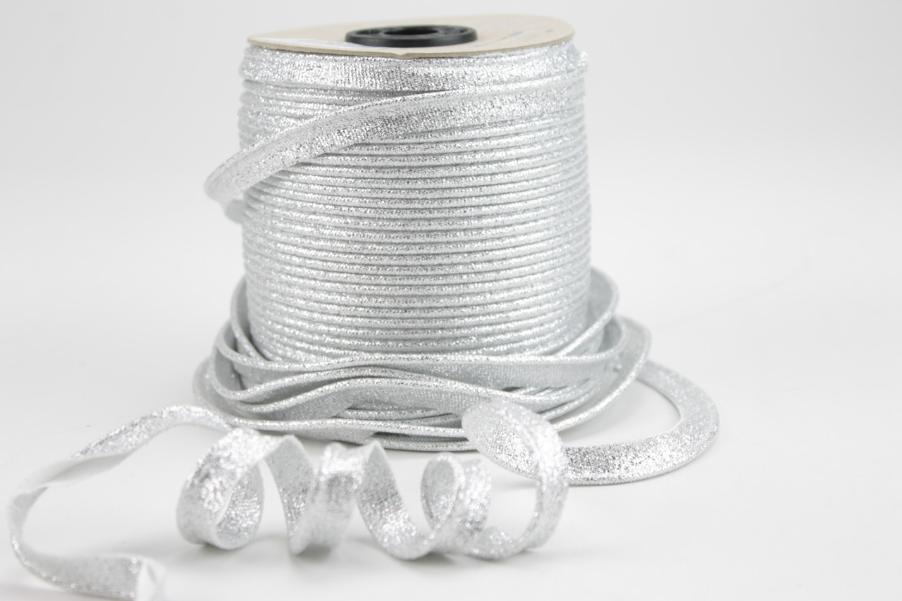 Кант срібло (глітер) 100% бавовна No Кн-24, фото 1