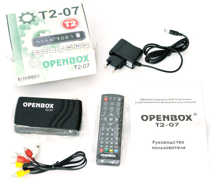Цифровой эфирный тюнер (приставка) Openbox T2-06