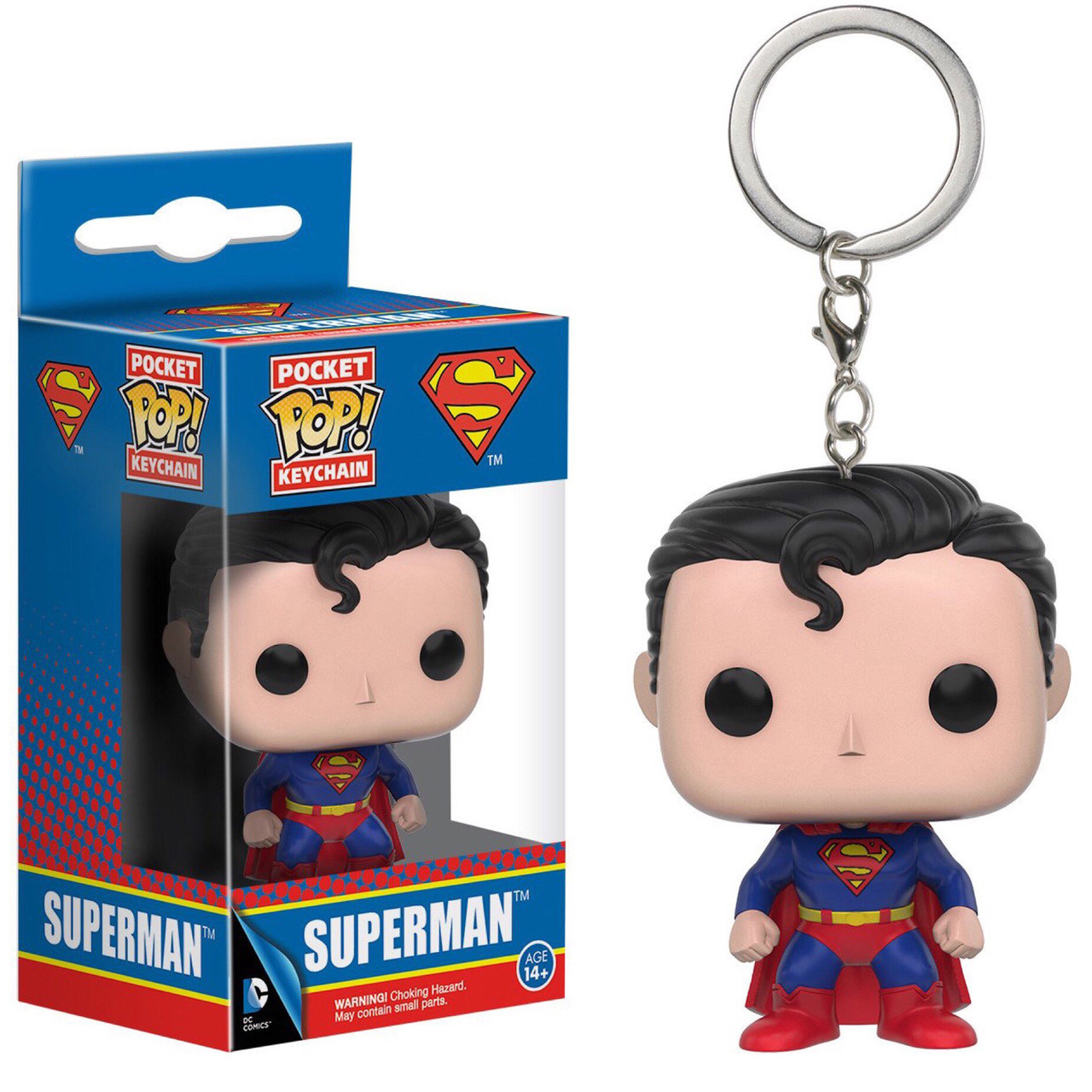 Фігурка брелок Funko Pop DC Superman ДС Супермен 4 см DC S 010