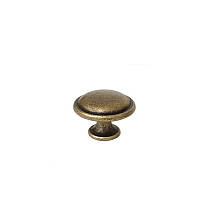 Ручка-кнопка классическая URB-24-78/09 античная бронза