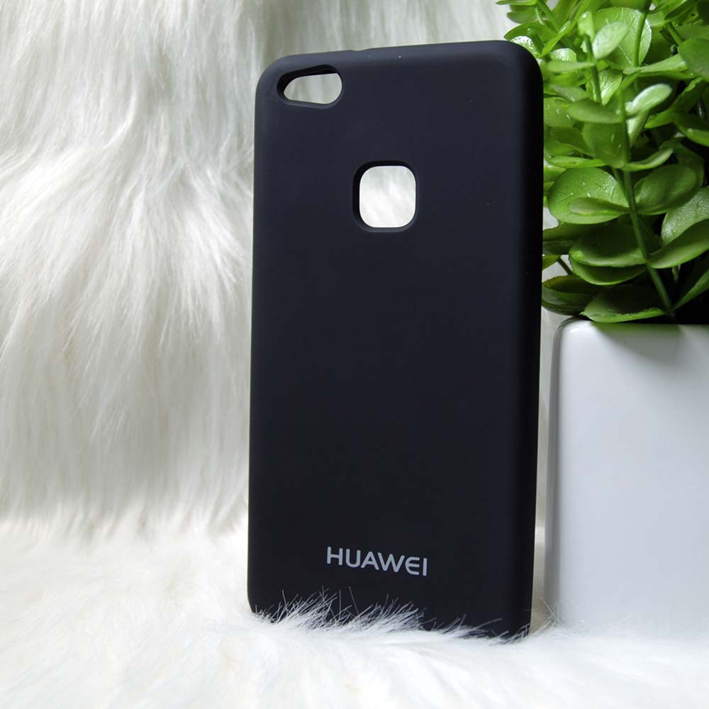 Силіконовий чохол Original Silicone case Huawei P10 lite Black (чорний)