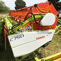 Жатка зернова Claas C750 2015 року + ТЕЛЕЖКА!