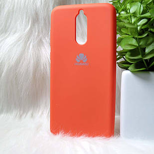 Чохол силіконовий для Huawei Mate 10 lite помаранчевий "Original Silicone case"