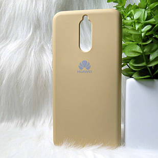 Силіконовий чохол Original Silicone case Huawei Mate 10 lite Gold (золотий)