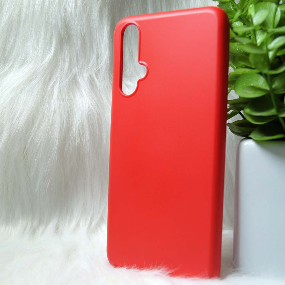 Силіконовий чохол Original Silicone case Huawei Honor 20 Red (червоний)