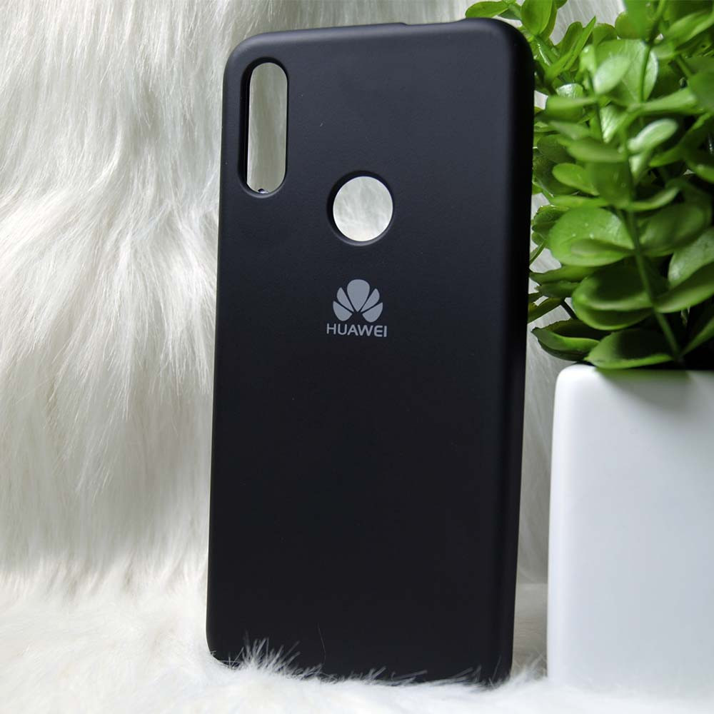 Силіконовий чохол Original Silicone case Huawei P Smart Z Black (чорний)