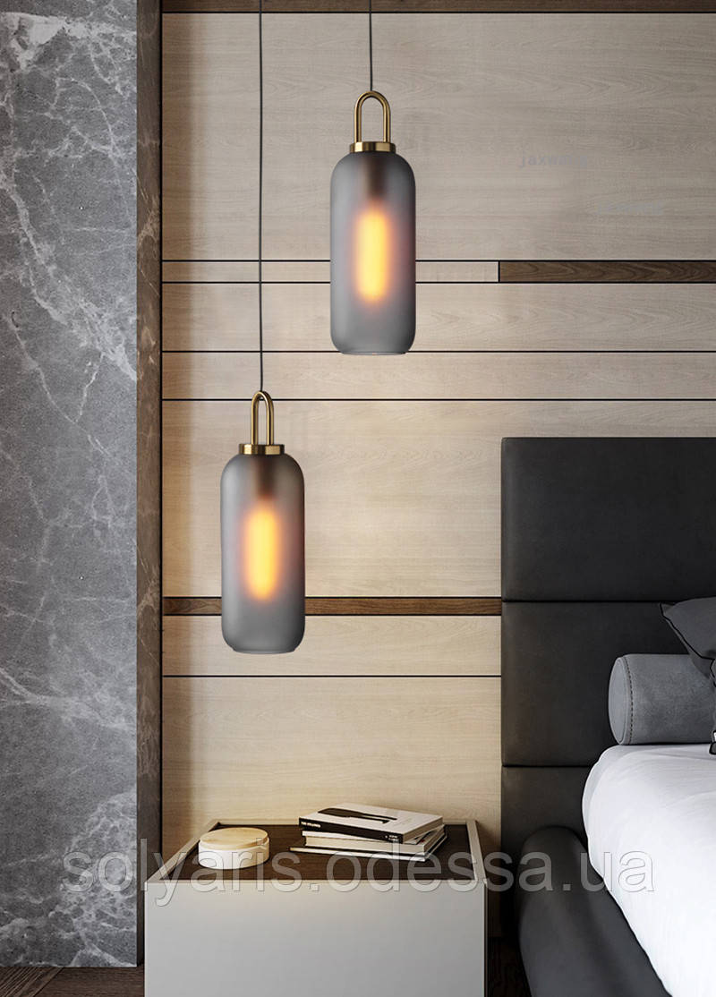 Люстра підвіс лофт 393/130 SMOKY-GREY