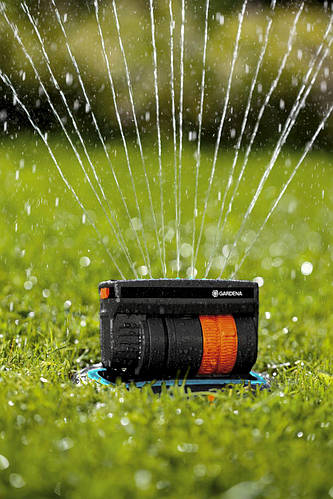 Дождеватель выдвижной осциллирующий Gardena ОS 140 Gar, цена 2387 грн ...