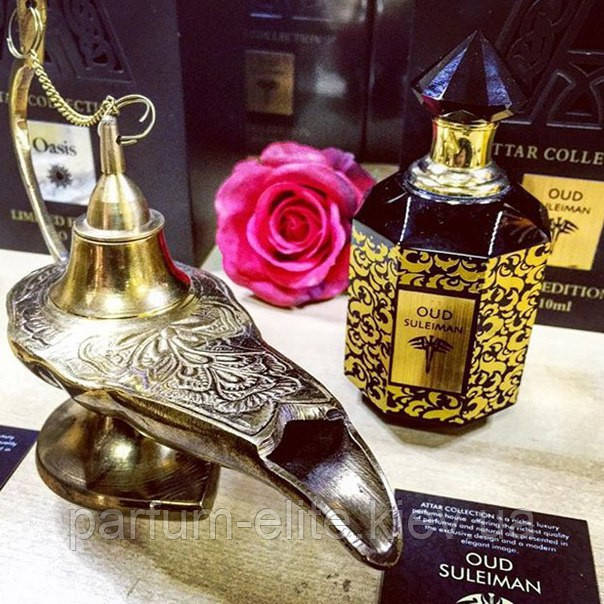 Чоловічі масляні парфуми без спирту Attar Collection Oud Suleiman 10ml