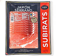 Хамон Jamon Subirats Serrano, нарезка без глютена 250 г.