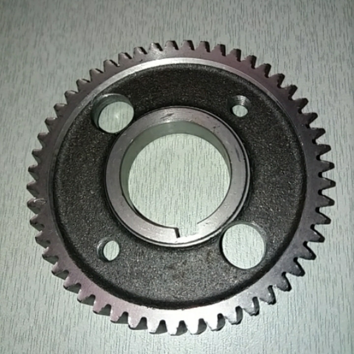 Шестерня колінвала розподільна велика косозуба Z-51 дизельного двигуна 195N, фото 1