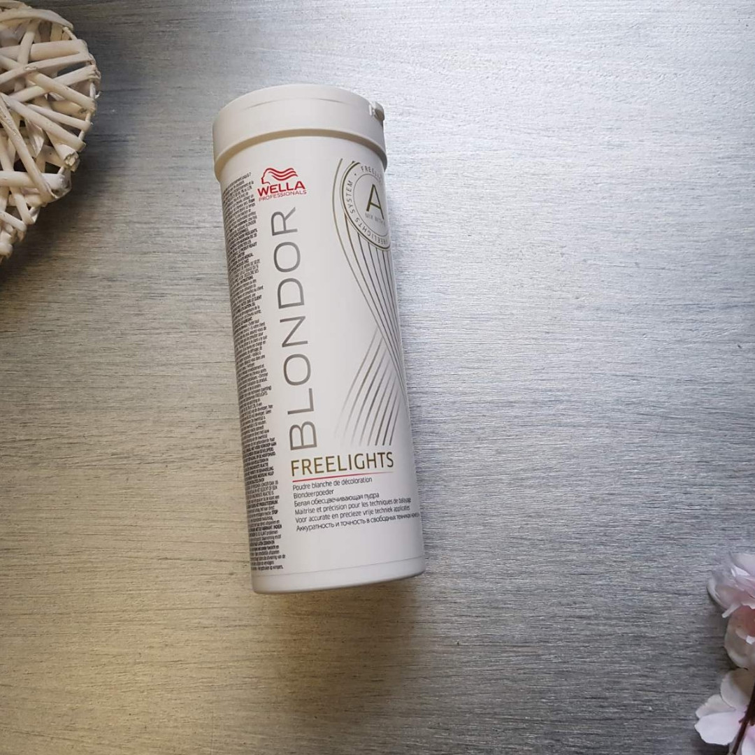 Освітлюючий порошок для волосся мульти блонд Wella Professionals Blondor Freelights Powder 400 гр