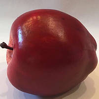 Муляж яблука, штучне яблуко, штучний фрукт ( 8 см ), фото 5