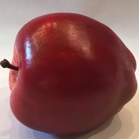 Муляж яблока,искусственное яблоко,искусственный фрукт ( 8 см ) - фото 5 - id-p472525396