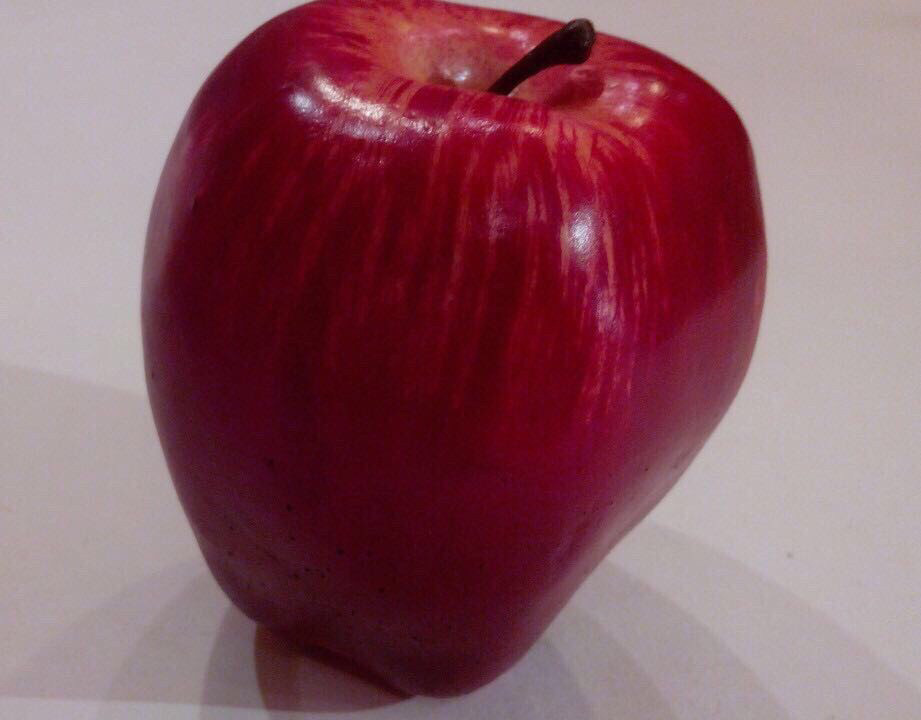 Муляж яблока,искусственное яблоко,искусственный фрукт ( 8 см ) - фото 4 - id-p472525396