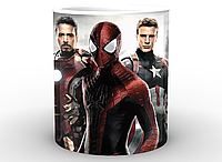 Кружка GeekLand Человек-Паук Spider-Man Iron Man Captain America SM.02.014
