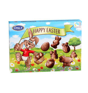 Шоколадні фігурки Only happy easter 100 g