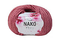 Турецкая пряжа для вязания Nako Fiore (фиоре)-11236 марсала