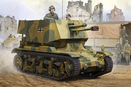 4,7 см Pak (t) Sfl. auf Fgst. Pz. Kpfw.35 R 731 (f). 1/35 HOBBY BOSS 83807, фото 1