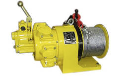 Лебідка з пневматичним приводом Yantai JQH-5×48