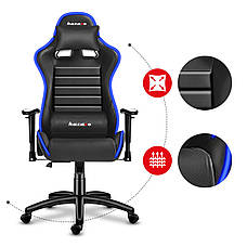 Ігрове крісло HUZARO FORCE 6.0 RGB LED Бренди Європи, фото 4