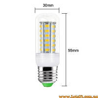 Энергосберегающая светодиодная лампа E27 56 LED лампочка Е27