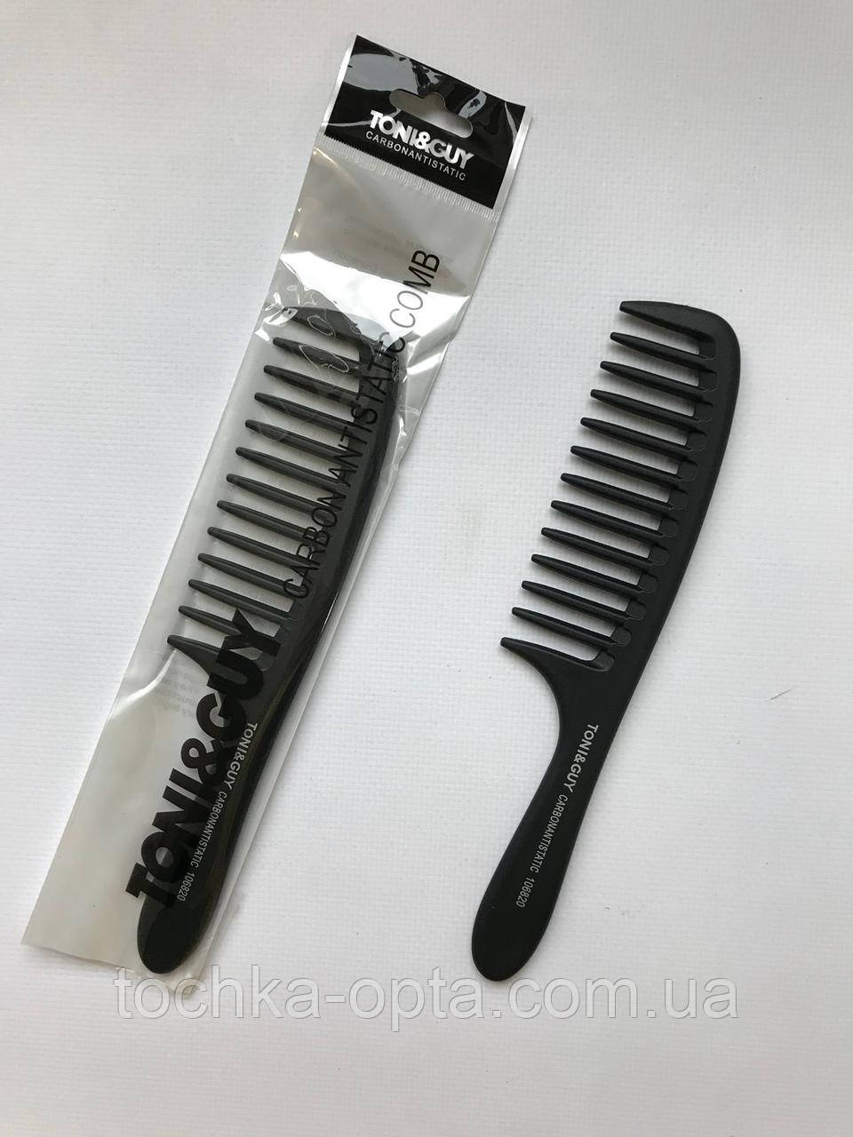Гребінець TONI&GUY Carbon antistatic 106820