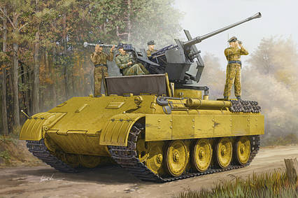 German Panther Ausf. D Flak Bergepanther. 1/35 HOBBY BOSS 82492, фото 1