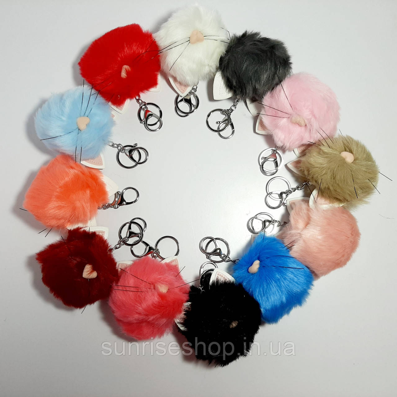 Брелок дитяче штучне хутро