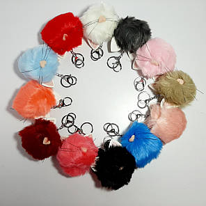 Брелок дитяче штучне хутро, фото 1