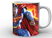 Кружка GeekLand белая Супермен Superman Superman Fire SP.02.004