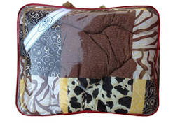 Ковдра вовняна подвійна "Люкс топ" (180х210см), забарвлення в асортименті