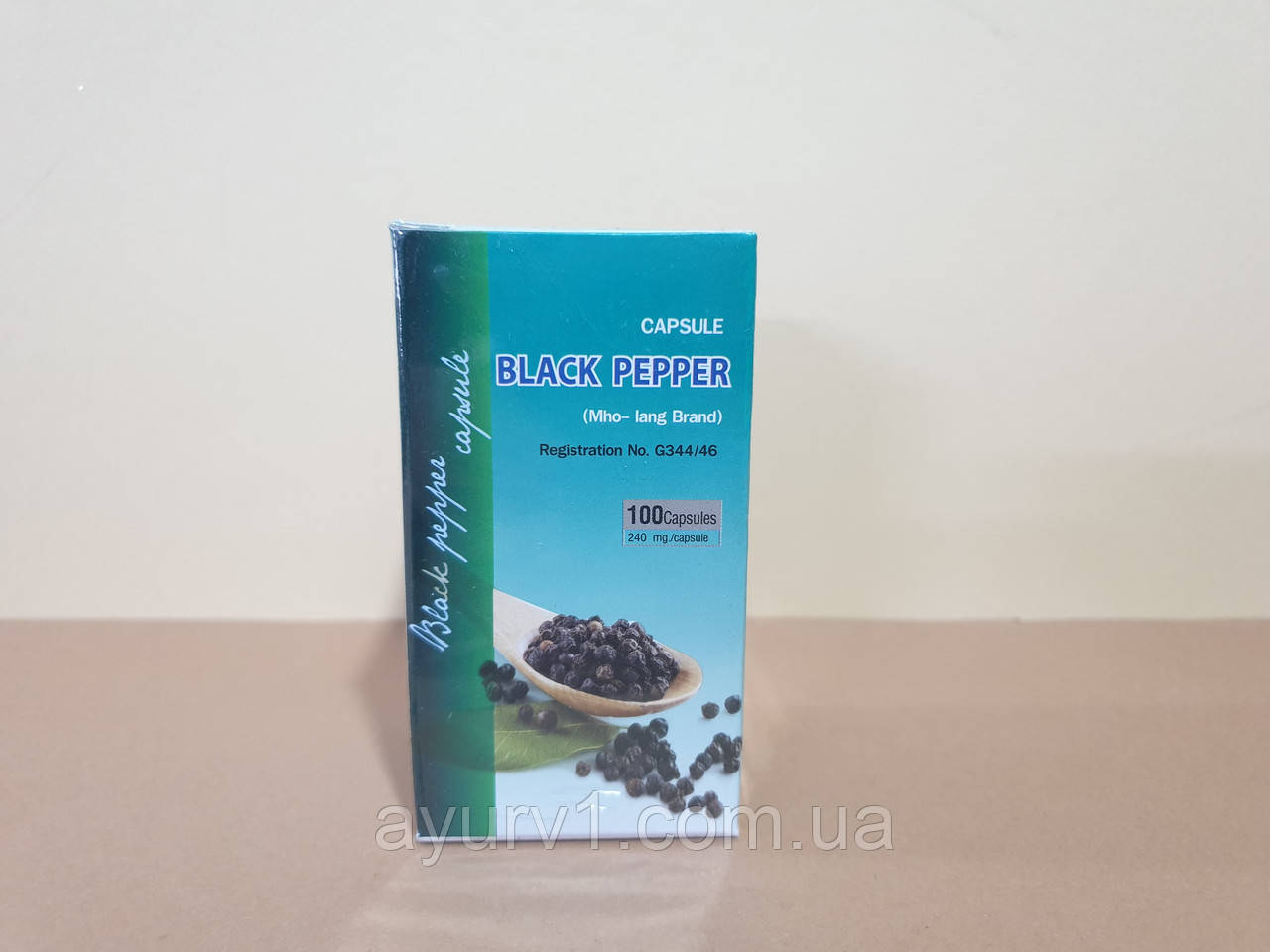 Black Pepper — схуднення, очищення, виведення шлаків / Таїланд/Kongkaherb/100 кап.