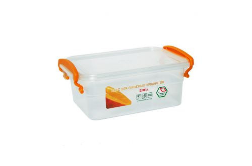 Пластиковий контейнер для продуктів із ручками 0,95 л (бокс)