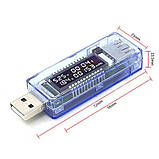 Keweisi KWS-V20 USB тестер ємності батарей-вольтметр амперметр мультиметр 4в1, фото 3