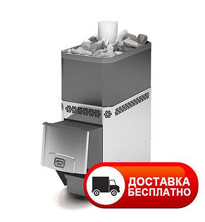 Комерційна піч-каменка для лазні Русь 12 ЛНЗП профі, фото 1