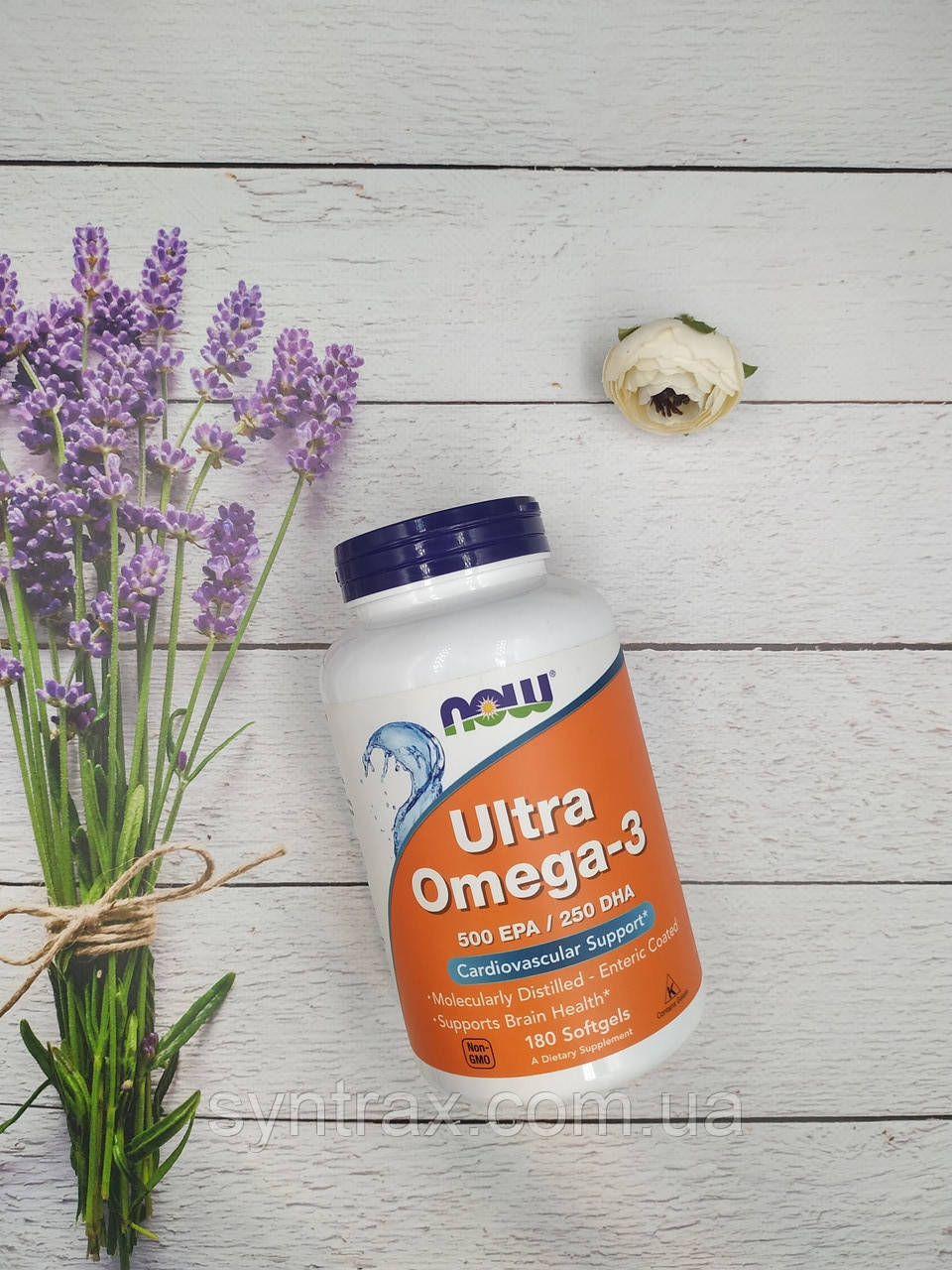 NOW Foods Ultra Omega 3 180 softgels ультраомега 3 нау риб'ячий жир