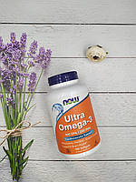NOW Foods Ultra Omega 3 180 softgels ультраомега 3 нау риб'ячий жир