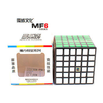 Кубик Рубіка 6×6 MoYu MoFangJiaoShi MF6 Чорний