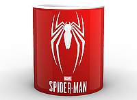 Кружка GeekLand Человек-Паук Spider-Man Спайдермен красная лого SM.02.034