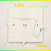 Світлодіодний світильник LUMINARIA ALS-18 AC170-265V 18W 1440Lm 5000K (нейтральний білий), фото 7