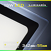 Світлодіодний світильник LUMINARIA ALS-18 AC170-265V 18W 1440Lm 5000K (нейтральний білий), фото 4
