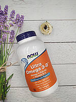 NOW Foods Ultra Omega 3D 180 Softgels ультра омега 3 нау