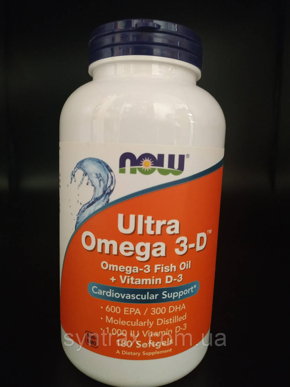 NOW Foods Ultra Omega 3D 180 Softgels ультра омега 3 нау: продажа, цена ...