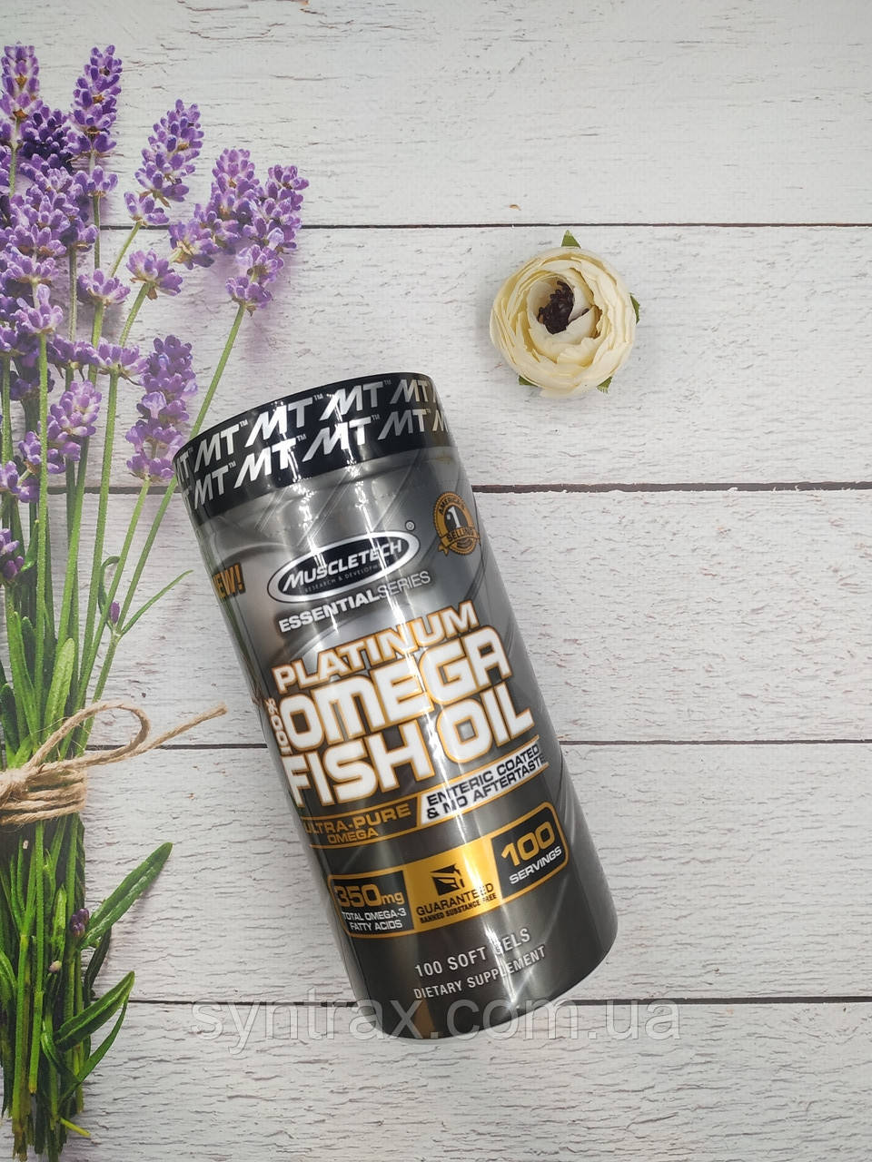 MuscleTech Fish Oil — 100 caps USA Omega 3 омега 3 риб'ячий жир
