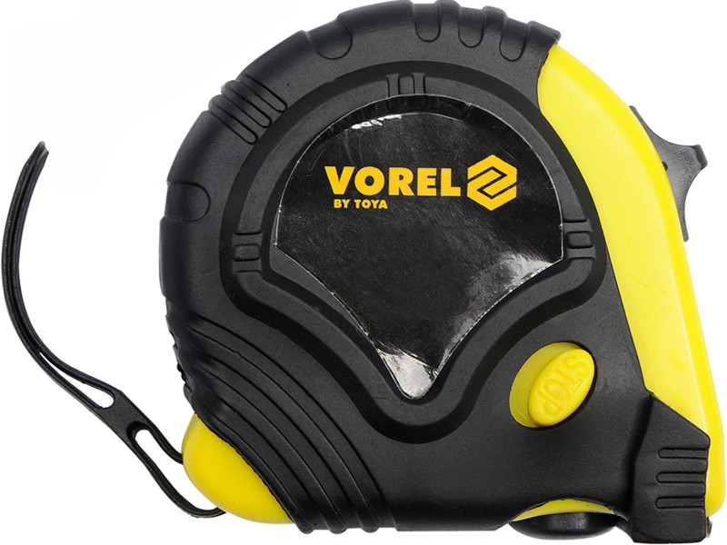 Рулетка з бічним фіксатором VOREL 10122 2 м х 16 мм
