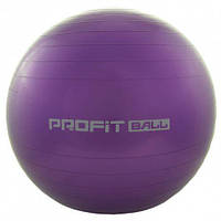 Фітбол м'яч для фітнесу посилений Profit 0384 85 см Purple